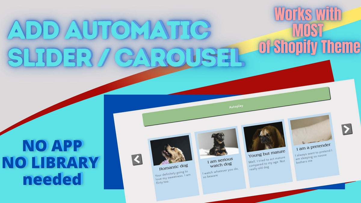 Add automatic slider / carousel