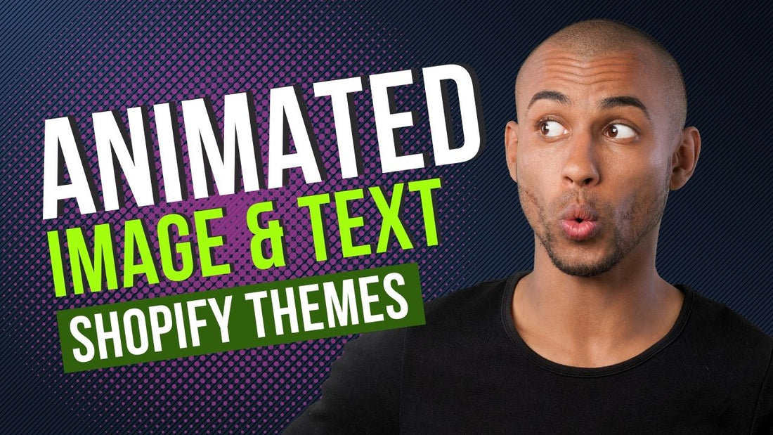 Animated Image and Text Section