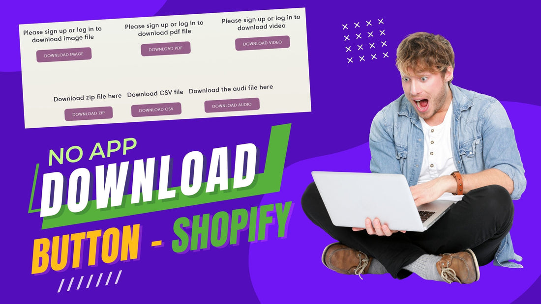 Add Download Button for Any Type of Files