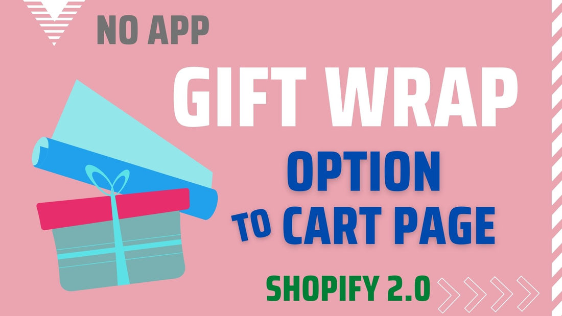 gift wrap option to cart page