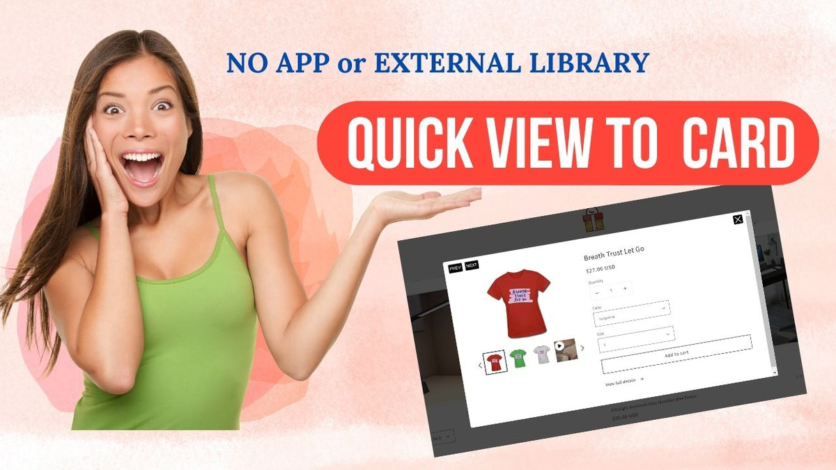 Add Quickview Button to Your Shopify Product Card