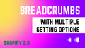 Breadcrumbs dinâmicos do Shopify