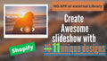 Apresentação de slides com 11 designs ÚNICOS